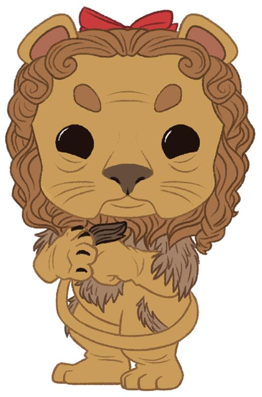 Pop! Sketch of the Cowardly Lion from The Wizard of Oz